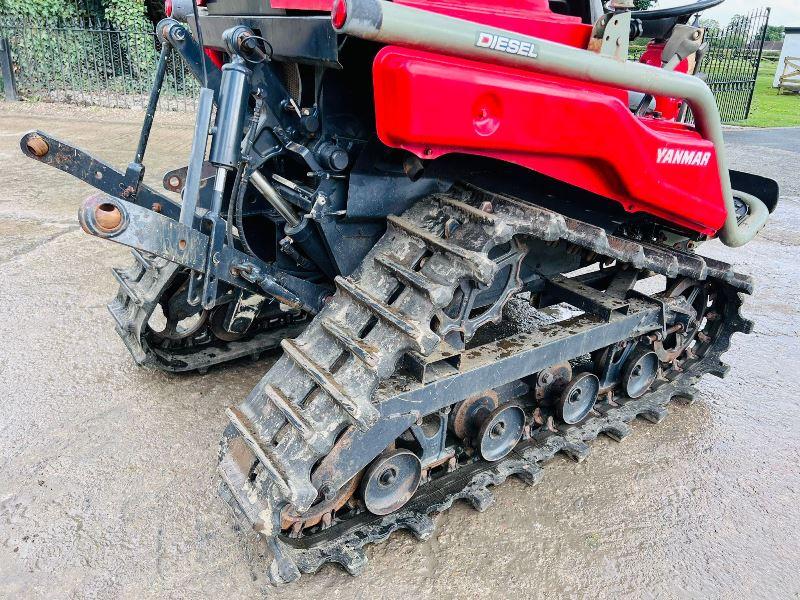 YANMAR AC18 TRACKED TRACTOR C/W REAR LINKAGE *VIDEO*