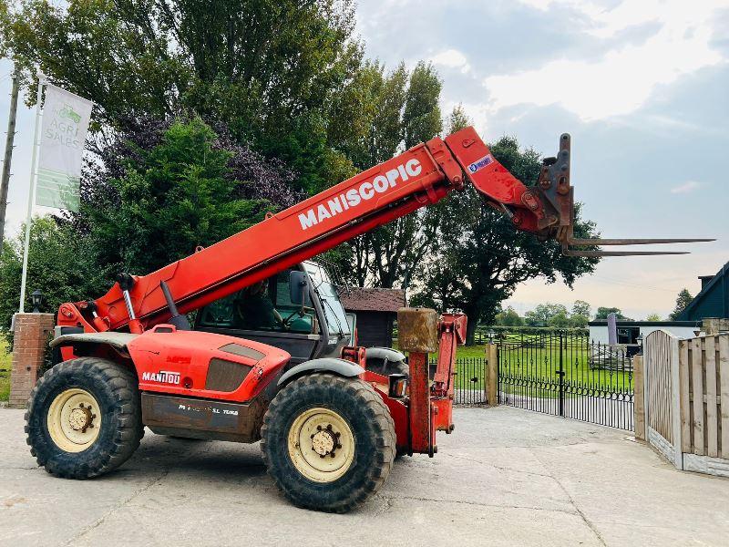 MANITOU MT1337SL 4WD TELEHANDLER *13 METER REACH* C/W PALLE TINES *VIDEO*