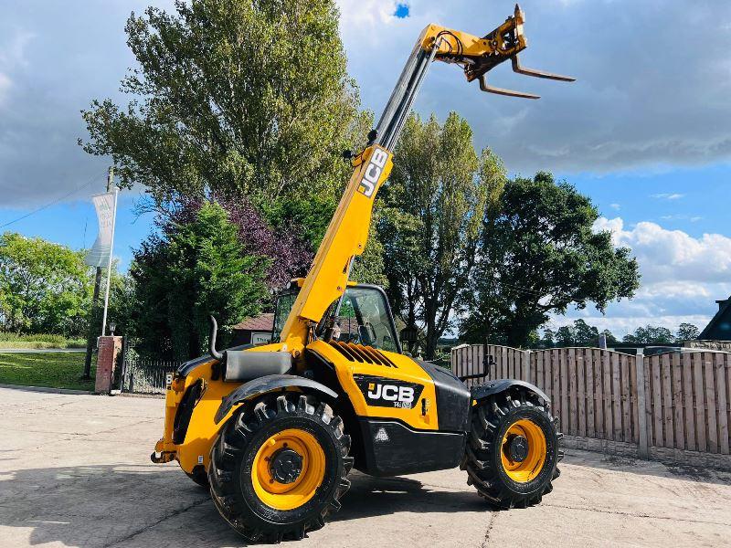 JCB 526-56 4WD TELEHANDLER *AG-SPEC, YEAR 2013* C/W PICK UP HITCH *VIDEO*