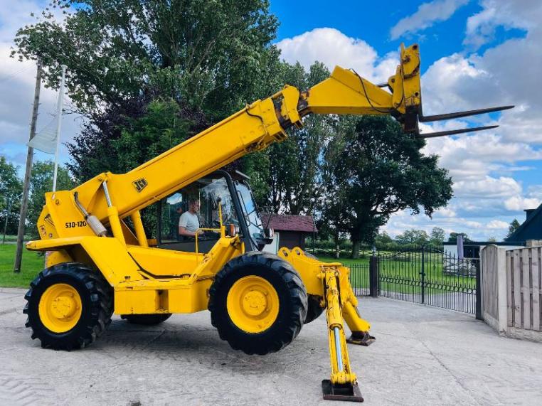 JCB 530-120 4WD TELEHANDLER *12 METERS* C/W PALLET TINES *VIDEO*