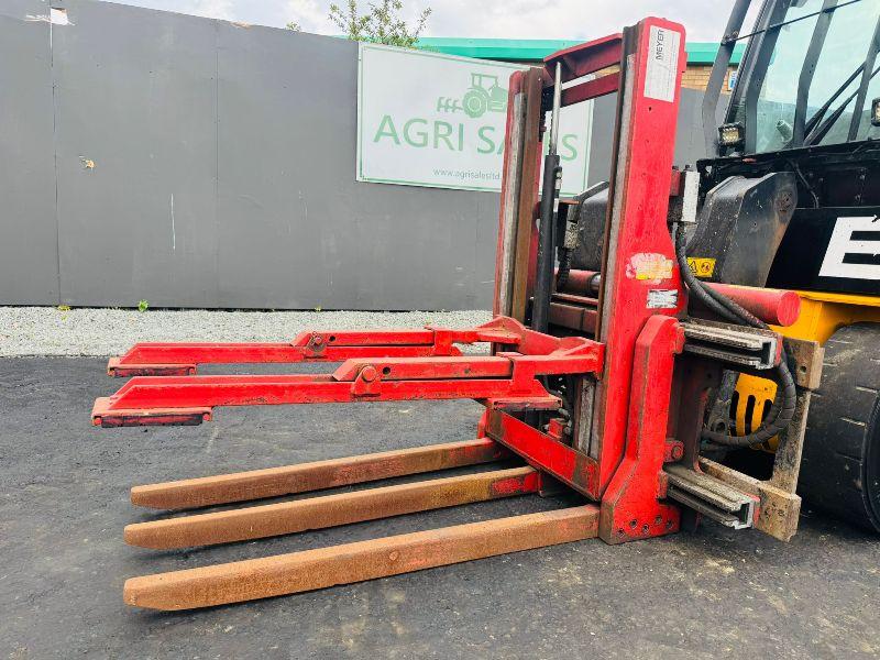JCB 35D TELETRUK*YEAR 2017* C/W HYDRAULIC BAIL GRAB*VIDEO*