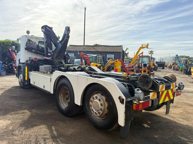 SCANIA P94 6X2 HOOK LOADER*C/W HIAB*114969 KM*VIDEO*