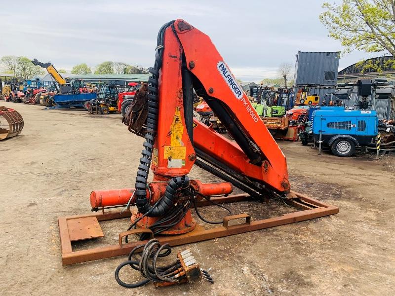PALFINGER PK12000 HIAB CRANE*YEAR 2016*VIDEO*