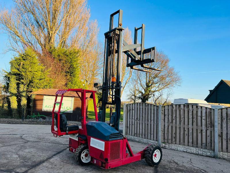 KOOIAAP FORK TRUCK C/W KUBOTA ENGINE & HYDRAULIC PUSH OUT HEAD STOCK *VIDEO*