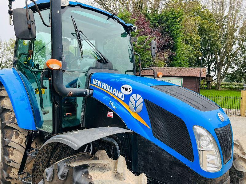 NEW HOLLAND T4-95 4WD TRACTOR *YEAR 2014, ONLY 2909 HOURS* VIDEO *