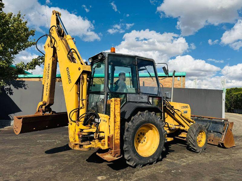 FORD NEW HOLLAND 655C BACKHOE DIGGER*C/W EXTENDING DIG*VIDEO*