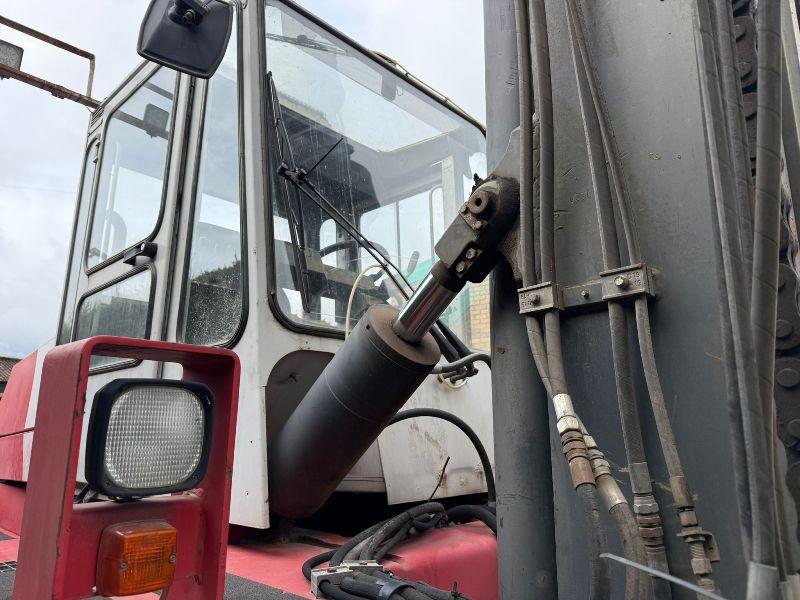 KALMAR DC16-1200 FORKLIFT*C/W FORK POSITIONER*VIDEO*