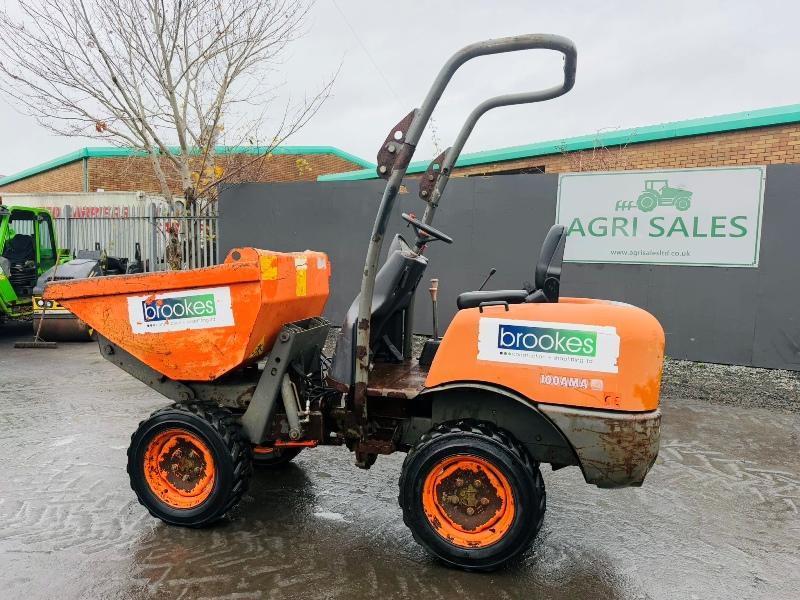 AUSA 100-AMAX4 HIGH TIP DUMPER*TURNS OVER DOESNT START*VIDEO*