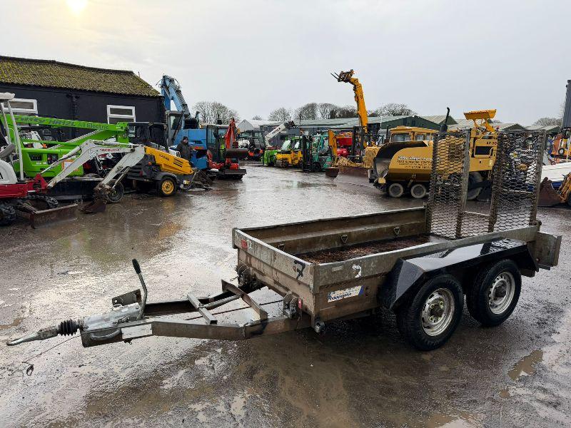 DOUBLE AXLE TRAILER*C/W DROP DOWN RAMP*VIDEO*