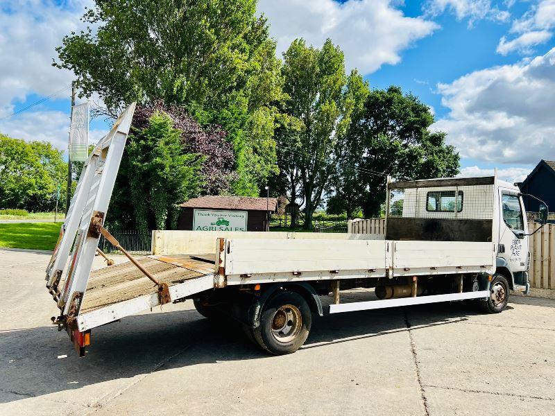 DAF 45.150 4X2 BEAVER TAIL LORRY C/W ALLOY RAMPS *MOT'D TILL 30TH JUNE 24*VIDEO*