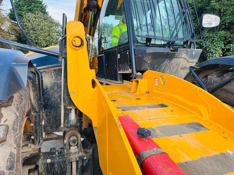 JCB 540-140 HI VIZ 4WD TELEHANDLER *YEAR 2017, 14 METER REACH* C/W TINES *VIDEO*