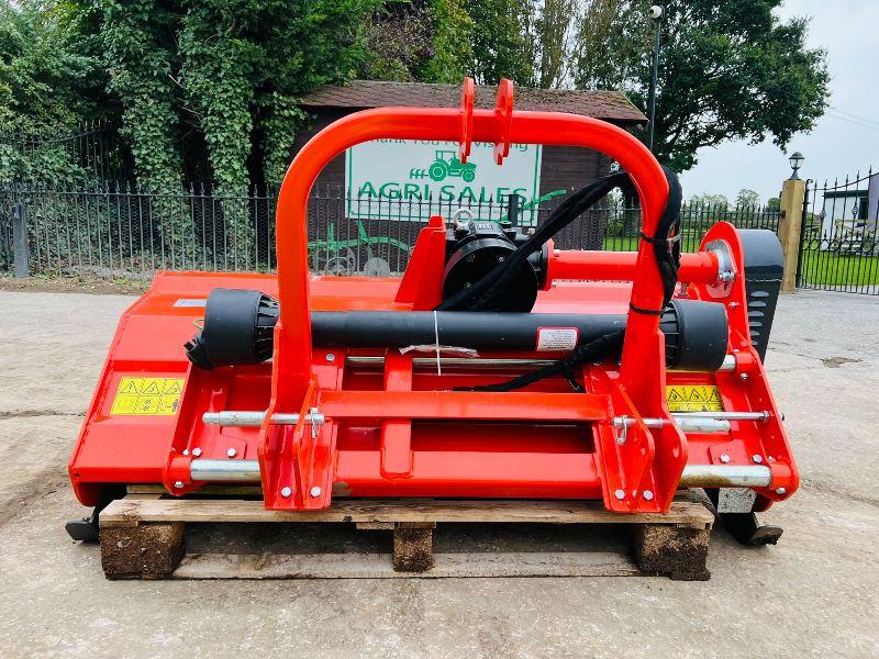 BRAND NEW SIROMER EFGCHMZ-145T FLAIL MOWER *YEAR 2023* C/W PTO SHAFT *VIDEO*