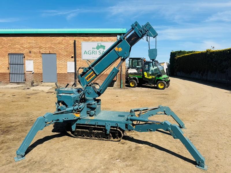 UNIKON MOBILE SPIDER CRANE*C/W SUPPORT LEGS*VIDEO*