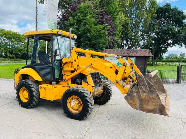 JCB 2CX 4WD AIRMASTER LOADING SHOVEL C/W 4 WHEEL STEER *VIDEO*