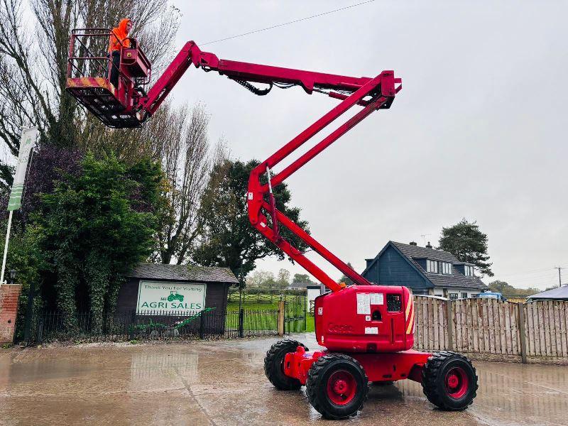 GENIE Z-4525 AIREL PLATFORM * 24FT REACH * C/W TELESCOPIC BOOM *VIDEO*