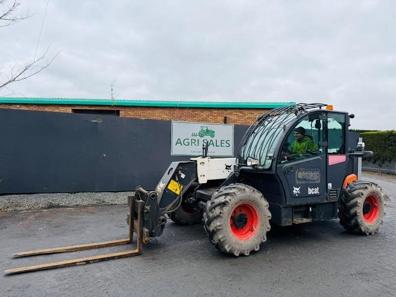 BOBCAT TL470 TELEHANDLER*C/W PALLET TINES*YEAR 2012*5507 HOURS*VIDEO*