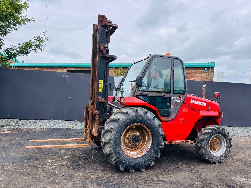 MANITOU M26-4 TURBO 4X4  FORKLIFT*YEAR 2012*C/W PALLET TINES*VIDEO*