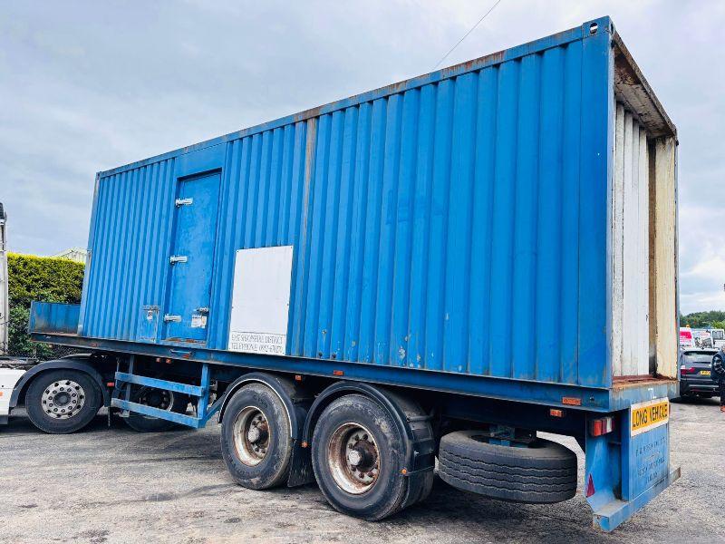 TWIN AXLE CONTAINERISED FG WILSON GENERATOR PERKINS V12 ENGINE 760KVA*VIDS*