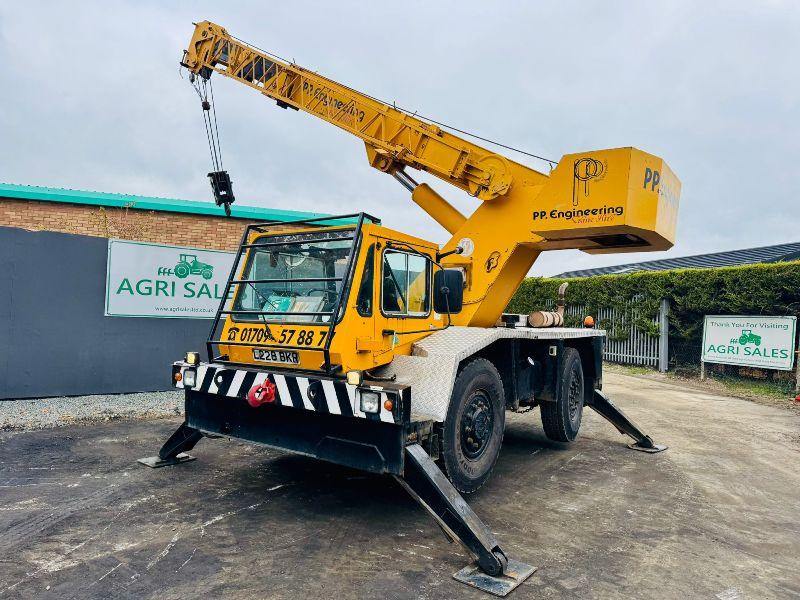 GROVE AP41.5 MOBILE CRANE*C/W HYDRAULIC SUPPORT LEGS*VIDEO*