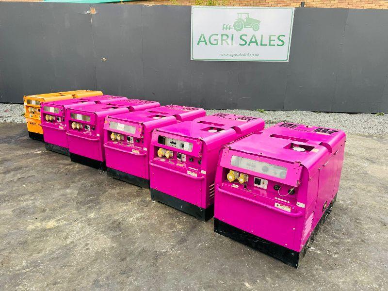ARC GEN WELDER/GENERATOR*YEAR 2010* CHOICE OF 6*VIDEO*