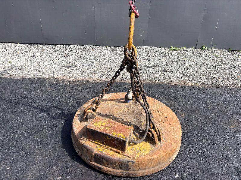 STEINERT ELECTRICAL MAGNET FOR SCRAPHANDLING