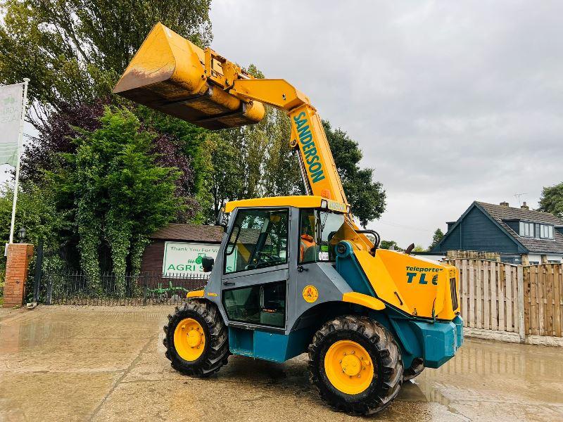 SANDERSON TL6MT 4WD TELEHANDLER *ONLY 2515 HOURS* C/W BUCKET 
