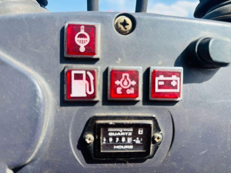 KUBOTA K008-3 TRACKED EXCAVATOR*C/W SELECTION OF BUCKETS*VIDEO*