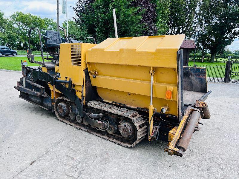 ABG TITAN 111 TRACKED TARMAC PAVER C/W DUAL CONTROL DRIVE *VIDEO*