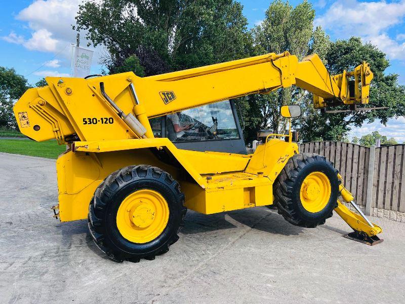 JCB 530-120 4WD TELEHANDLER *12 METERS* C/W PALLET TINES *VIDEO*