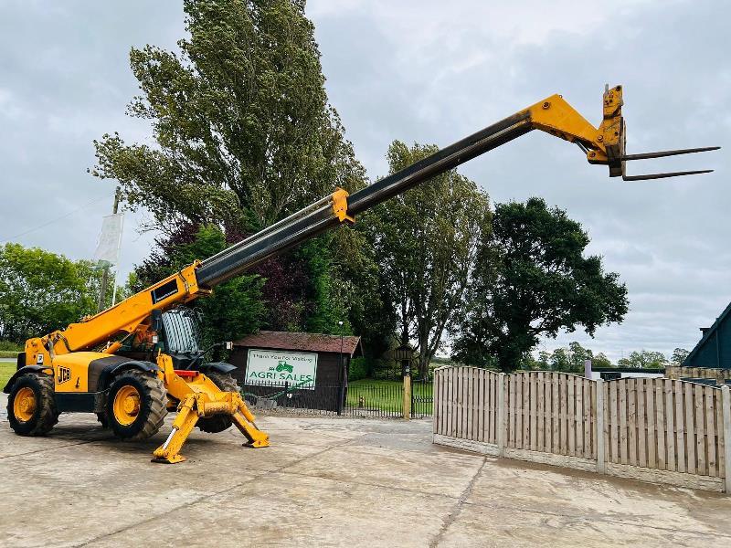 JCB 535-125 4WD TELEHANDLER * 12 METER REACH, 3723 HOURS * C/W PALLET TINES *VIDEO*