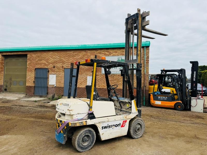 COVENTRY CLIMAX LTD DAQ2.5 1559 FORKLIFT*C/W PALLET TINES*VIDEO*