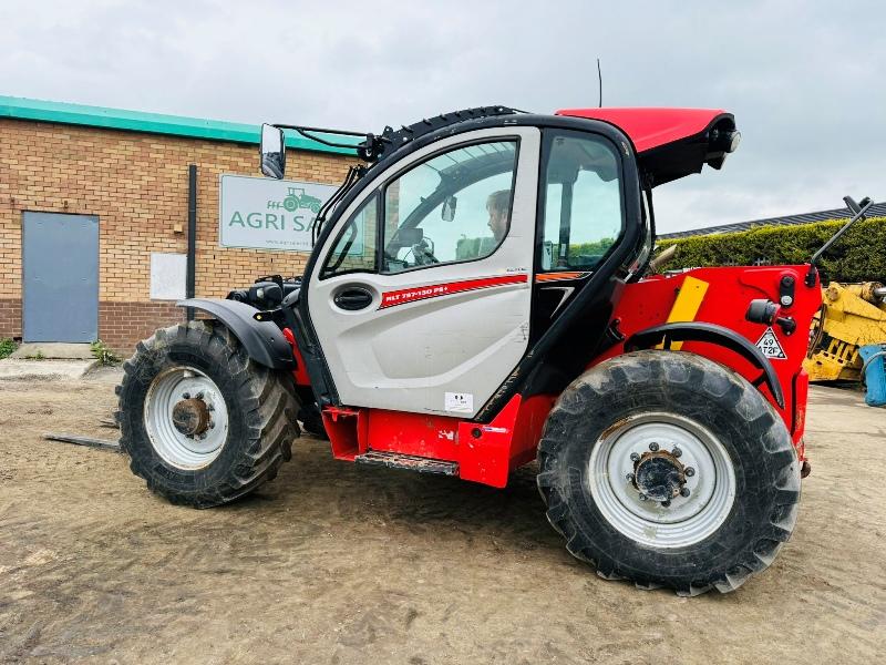 MANITOU MLT 737-130PS TELEHANDLER*YEAR 2018*C/W PALLET TINES*VIDEO*