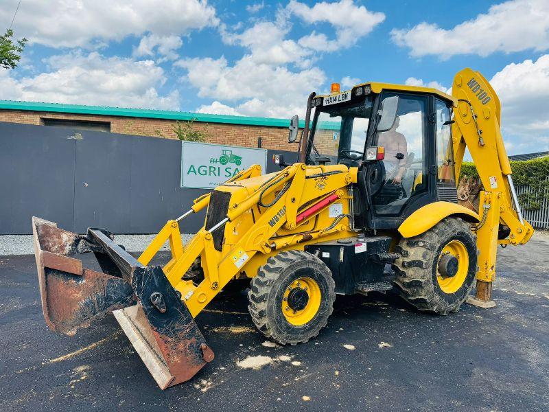 POLAR WOLVERINE WB100 BACKHOE LOADER*C/W 2014 PERKINS ENGINE*VIDEO*