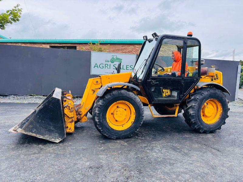 JCB 526S TURBO TELEHANDLER *C/W BUCKET*VIDEO*