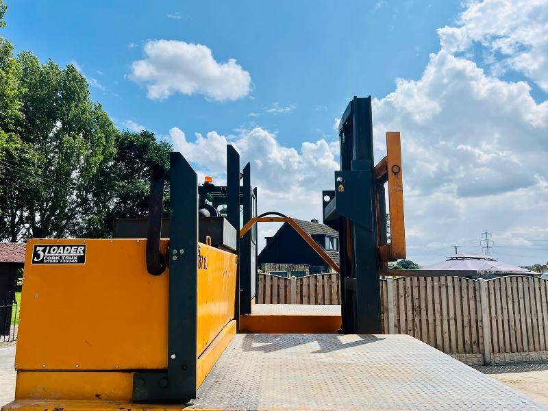 BOSS 787.10 SIDE LOADING FORKLIFT *FULL REFERB IN 2013* C/W 2 X SUPPORT LEGS*VIDEO* 