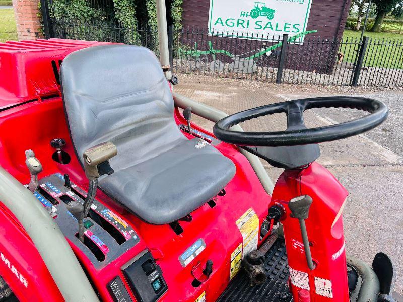 YANMAR AC18 TRACKED TRACTOR C/W REAR LINKAGE *VIDEO*