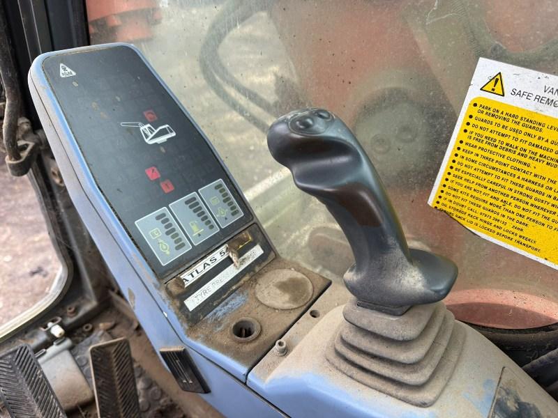 ATLAS 1404M WHEELED EXCAVATOR*C/W ROTATING SLECETOR GRAB*VIDEO*