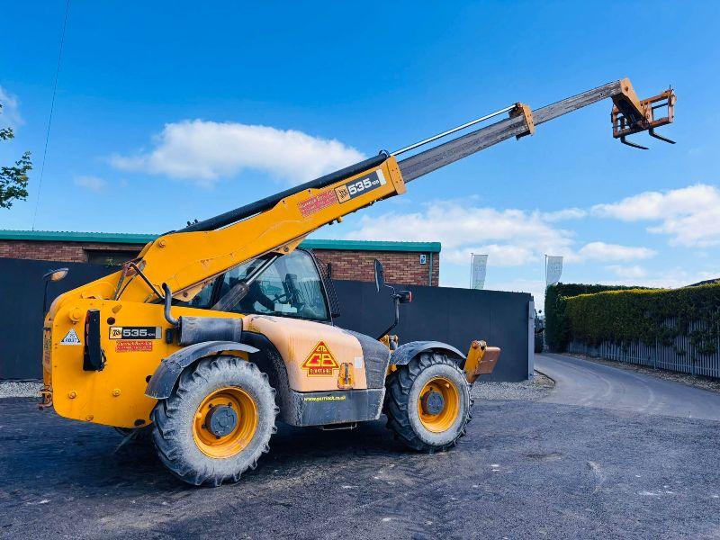 JCB 535-125 TELEHANDLER *READING 4393 HOURS*YEAR 2009*C/W PALLET TINES*VIDEO*