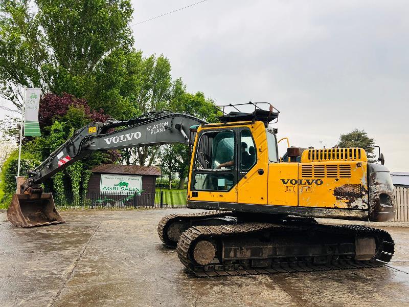 VOLVO EC210BLC TRACKED EXCAVATOR C/W QUICK HITCH *VIDEO*