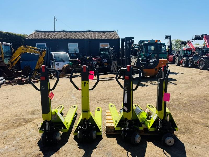 PRAMAC ELECTRIC PALLET TRUCKS*CHOICE OF 4*YEAR 2021/2022*VIDEO*