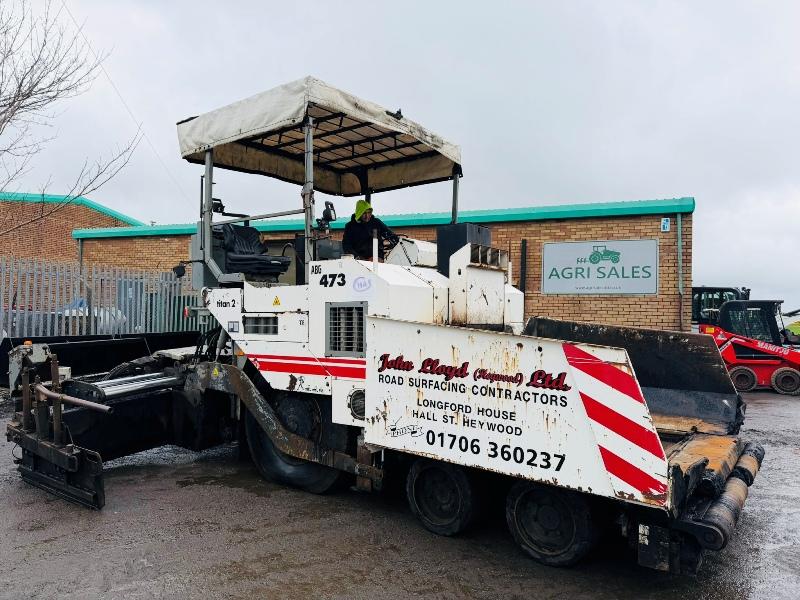 ABG TITAN 473-2 TARMAC PAVER*C/W DEUTZ ENGINE*VIDEO*