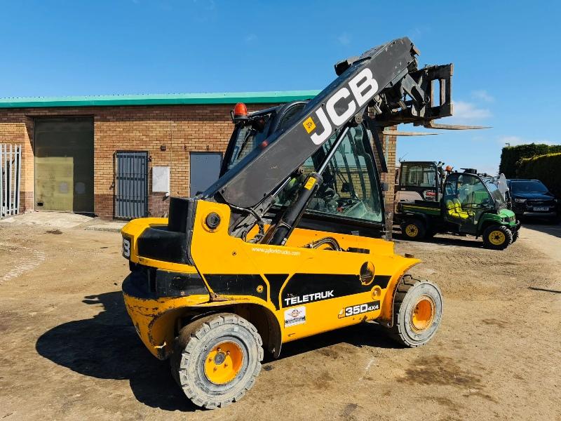 JCB 35D 4WD TELETRUK*YEAR 2014*C/W PALLET TINES*VIDEO*