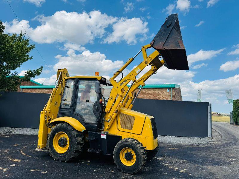 POLAR WOLVERINE WB100 BACKHOE LOADER*C/W 2014 PERKINS ENGINE*VIDEO*