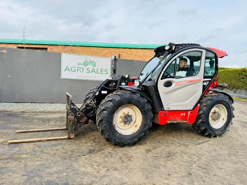 MANITOU MLT 635-140 V+ TELEHANDLER*YEAR 2017* BRAND NEW TYRES*VIDEO*