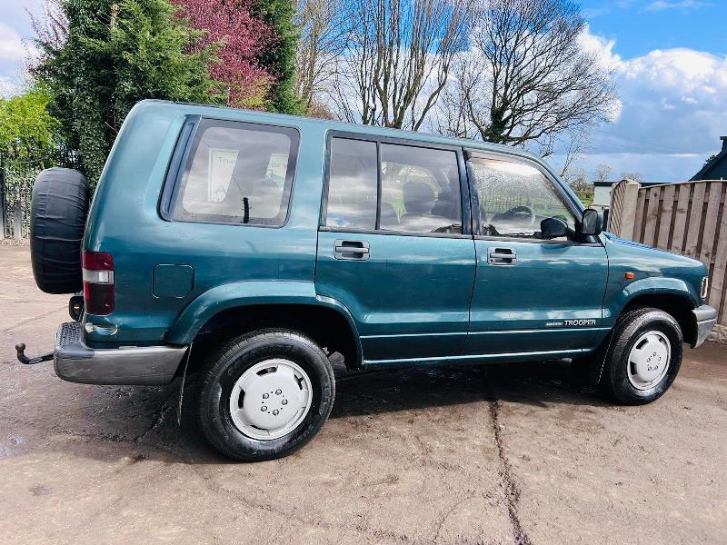 ISUZU TROOPER DUTY 3.1L VEHICLE *MOT'D MARCH 2024* C/W MANUAL GEAR BOX *VIDEO*