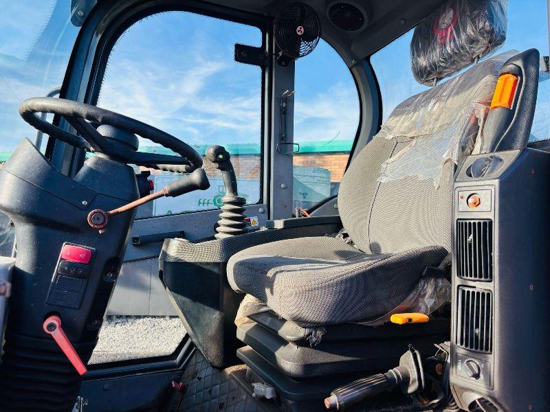 HZM 825T TURBO ARTICULATED TELEHANDLER *C/W BUCKET AND FORKS*READING 618 HOURS*VIDEO*