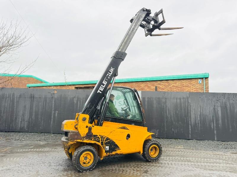 JCB TLT 35E 4X4 TELETRUK*C/W PALLET TINES*VIDEO*