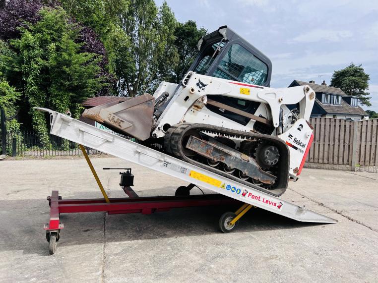 PORT LEVIS 10 TON MOBILE LOADING RAMP *VIDEO*