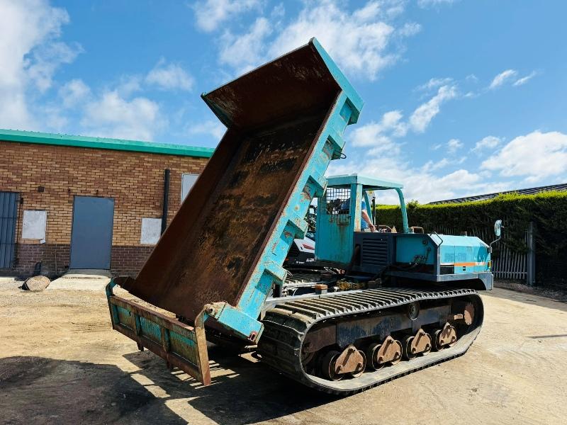 KUBOTA RG-60 TRACKED DUMPER*C/W JOYSTICK CONTROLS*VIDEO*