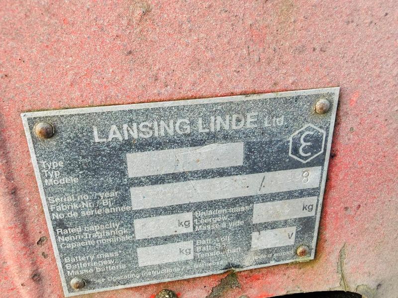 LINDE H15D FORKLIFT*SPARES AND REPAIRS*VIDEO*